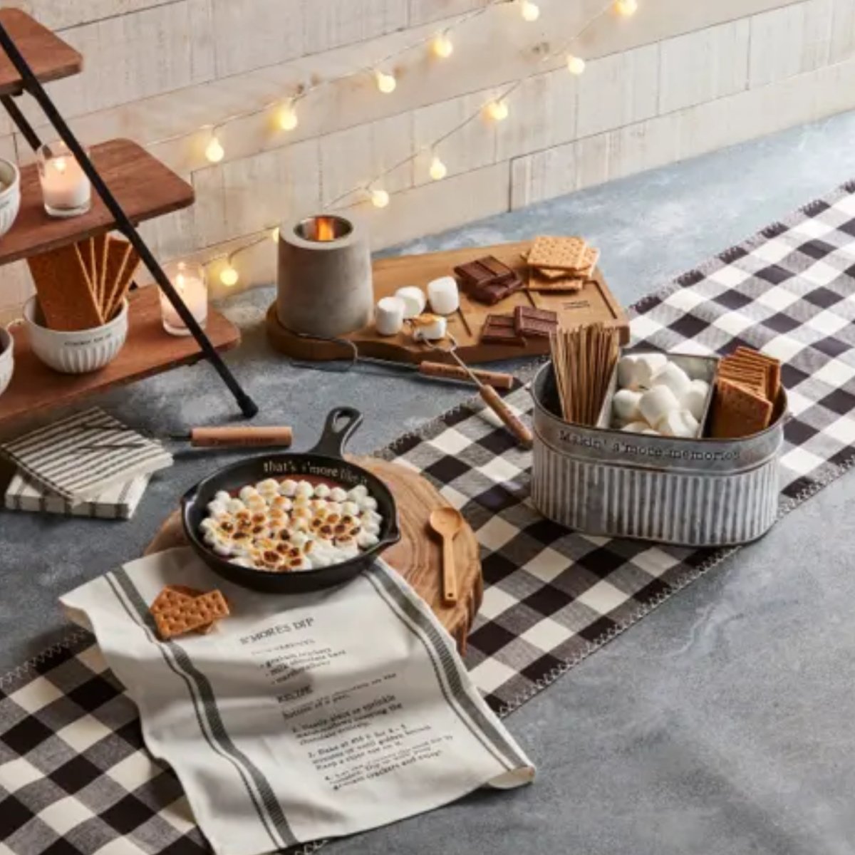 Mud Pie Mud Pie S'more Dip Skillet Set | CeCe's Home & Gifts