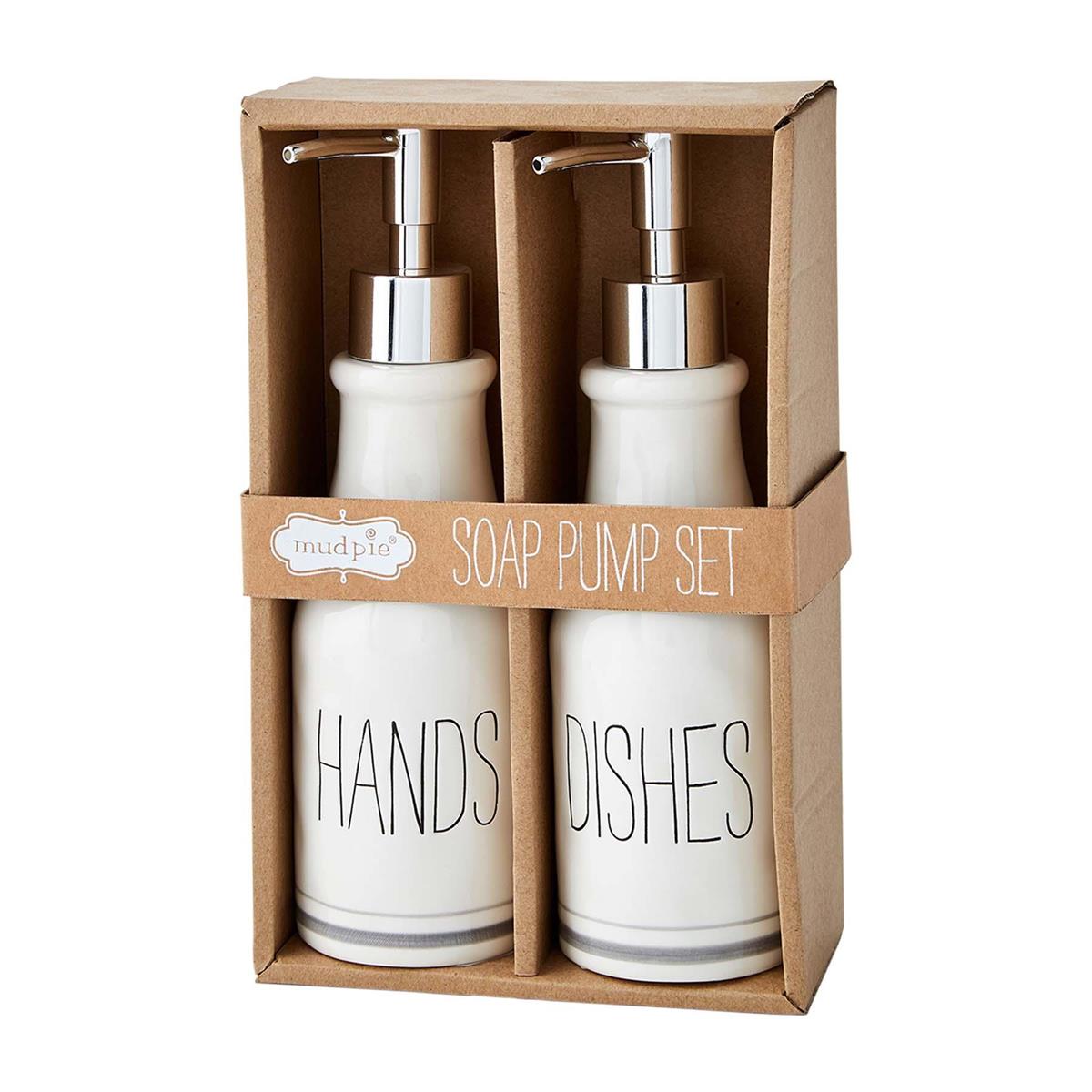 Mud Pie Mud Pie Soap Pump Set | CeCe's Home & Gifts