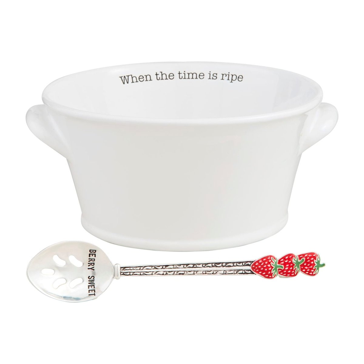 Mud Pie Mud Pie "Time Is Ripe" Fruit Bowl Set | CeCe's Home & Gifts