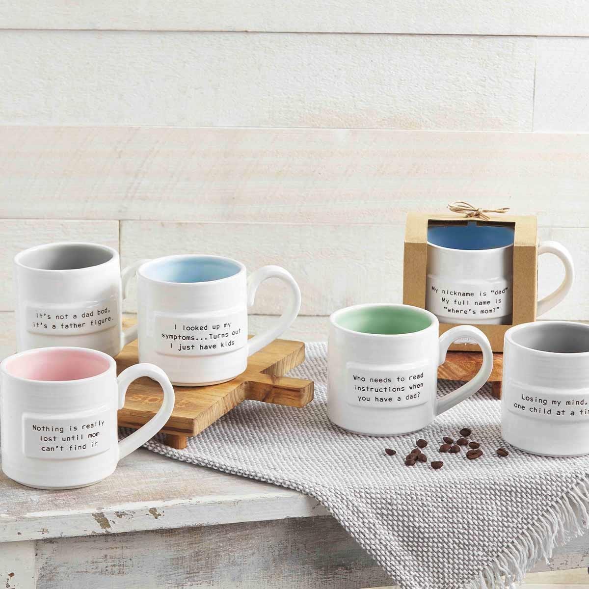Mud Pie Mud Pie "Where's Mom" Dad's Coffee Mug | CeCe's Home & Gifts