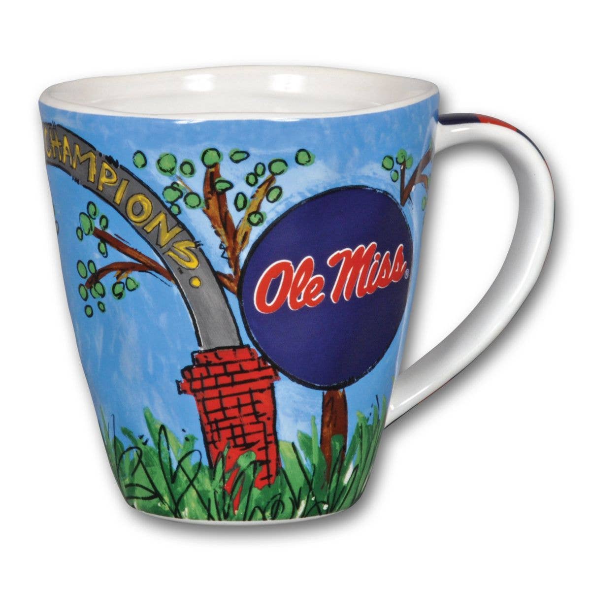 Magnolia Lane Ole Miss Artwork Mug | CeCe's Home & Gifts