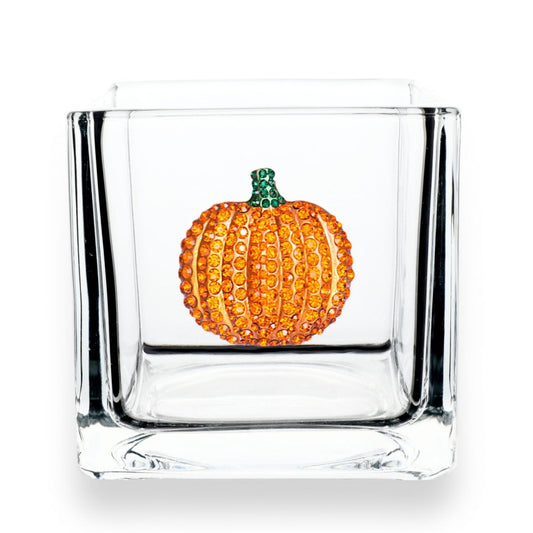 The Queens' Jewels Pumpkin Jeweled Decorative Bowl - 4x4 | CeCe's Home & Gifts