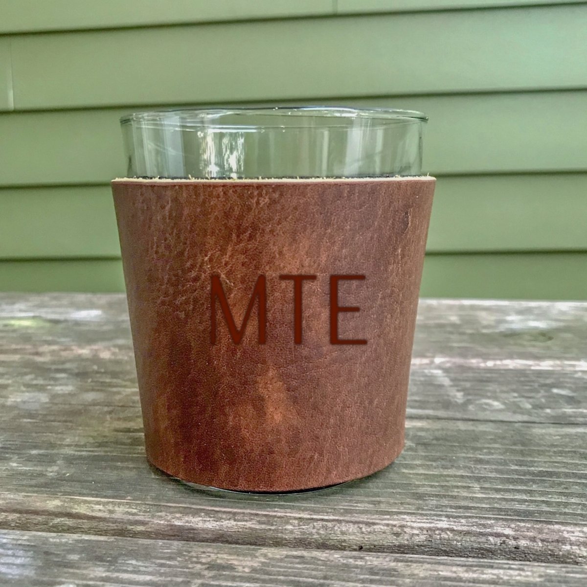 Jimmy Rockit Rocks Glass & Leather Wrap | CeCe's Home & Gifts