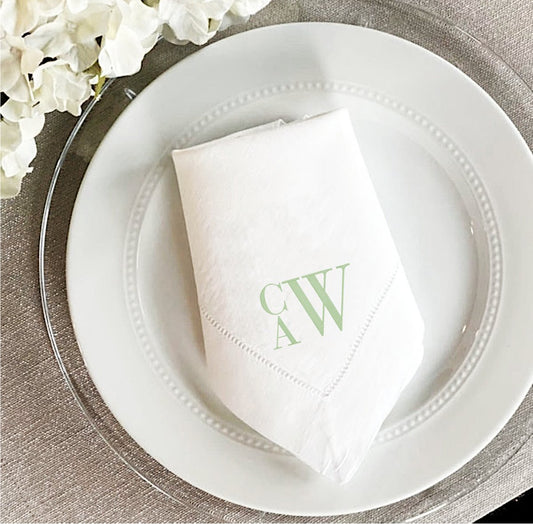 CeCe's Home & Gifts Ryan Monogrammed Dinner Napkin | CeCe's Home & Gifts
