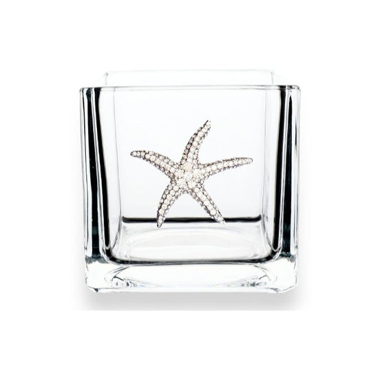 The Queens' Jewels Starfish Jeweled Decorative Glass Bowl | CeCe's Home & Gifts