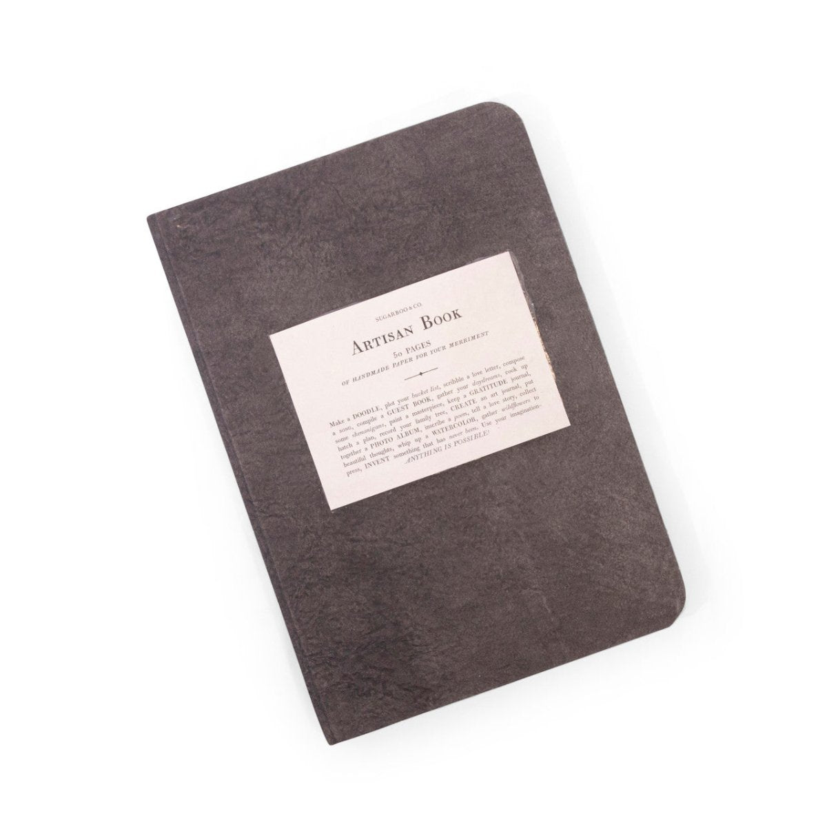 Sugarboo & Co. Sugarboo & Co. Artisan Charcoal Book | CeCe's Home & Gifts
