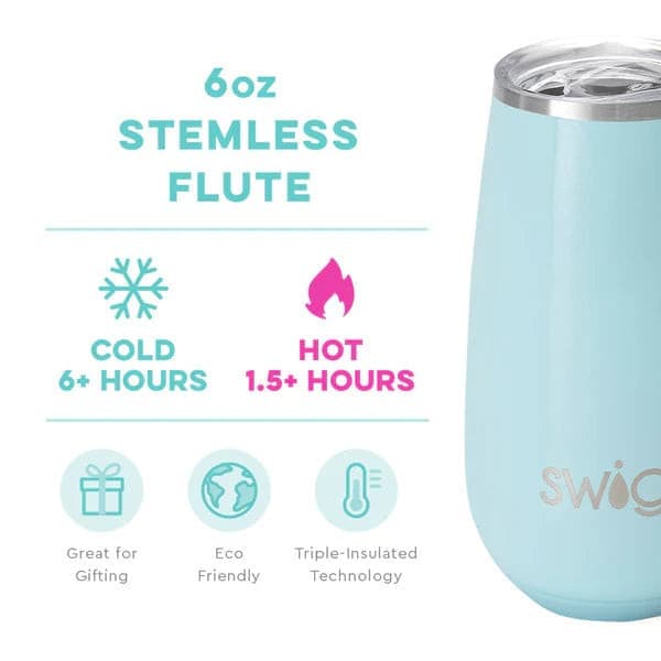 SWIG Life SWIG Stemless Flute (6oz) | CeCe's Home & Gifts