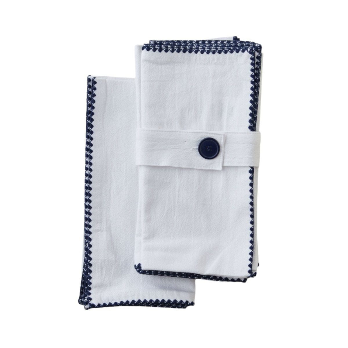 Tableau Tableau Embroidered Edge Napkins - Set of 4 | CeCe's Home & Gifts