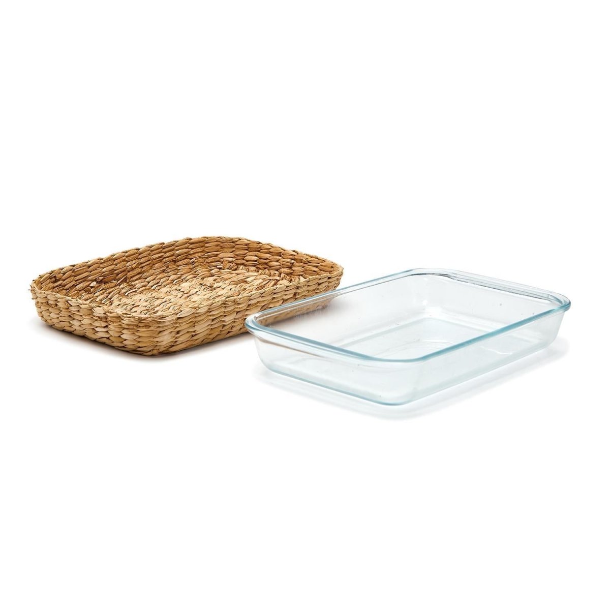 Two's Company Two's Company Borosilicate Glass Baking Dishes - Set of 2 | CeCe's Home & Gifts