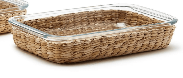 Two's Company Two's Company Borosilicate Glass Baking Dishes - Set of 2 | CeCe's Home & Gifts