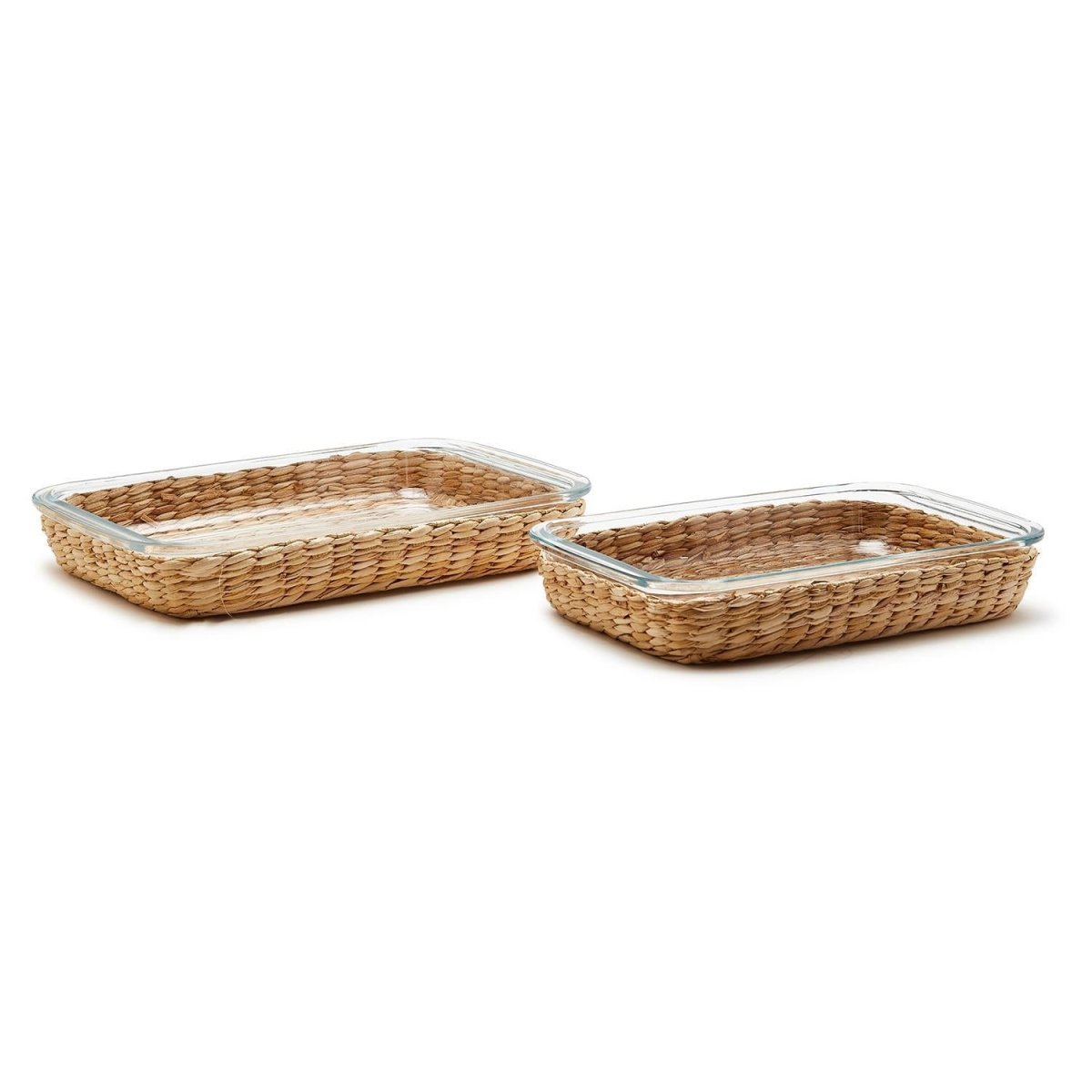 Two's Company Two's Company Borosilicate Glass Baking Dishes - Set of 2 | CeCe's Home & Gifts