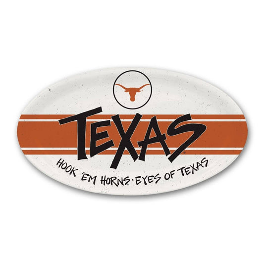 Magnolia Lane University of Texas Melamine Oval Kitchen Platter | CeCe's Home & Gifts