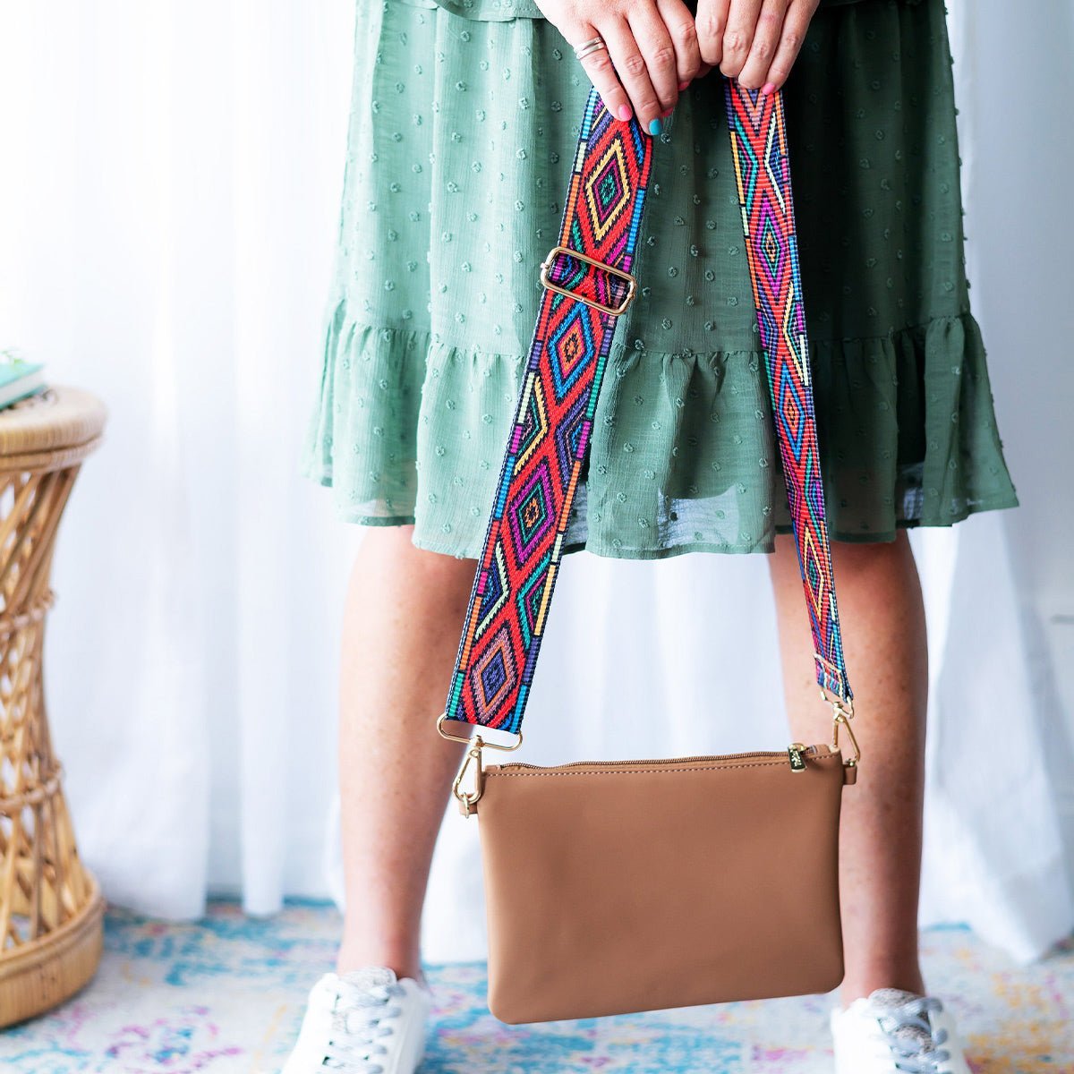 Viv & Lou Viv & Lou Camel Madeline Wristlet | CeCe's Home & Gifts