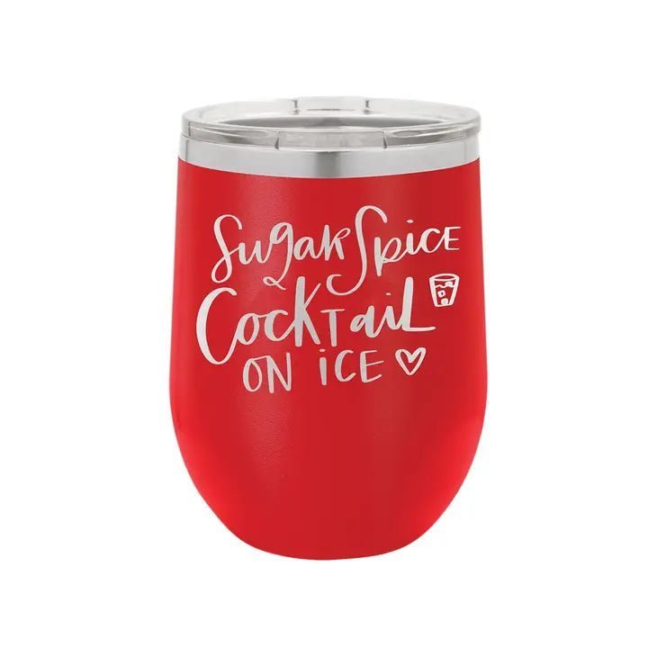 Viv & Lou Viv & Lou Sugar Spice Cocktail on Ice Insulated Tumbler 12oz | CeCe's Home & Gifts
