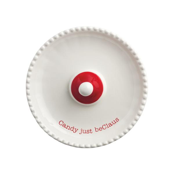 Mud Pie Santa Light-Up Candy Tidbit Pedestal