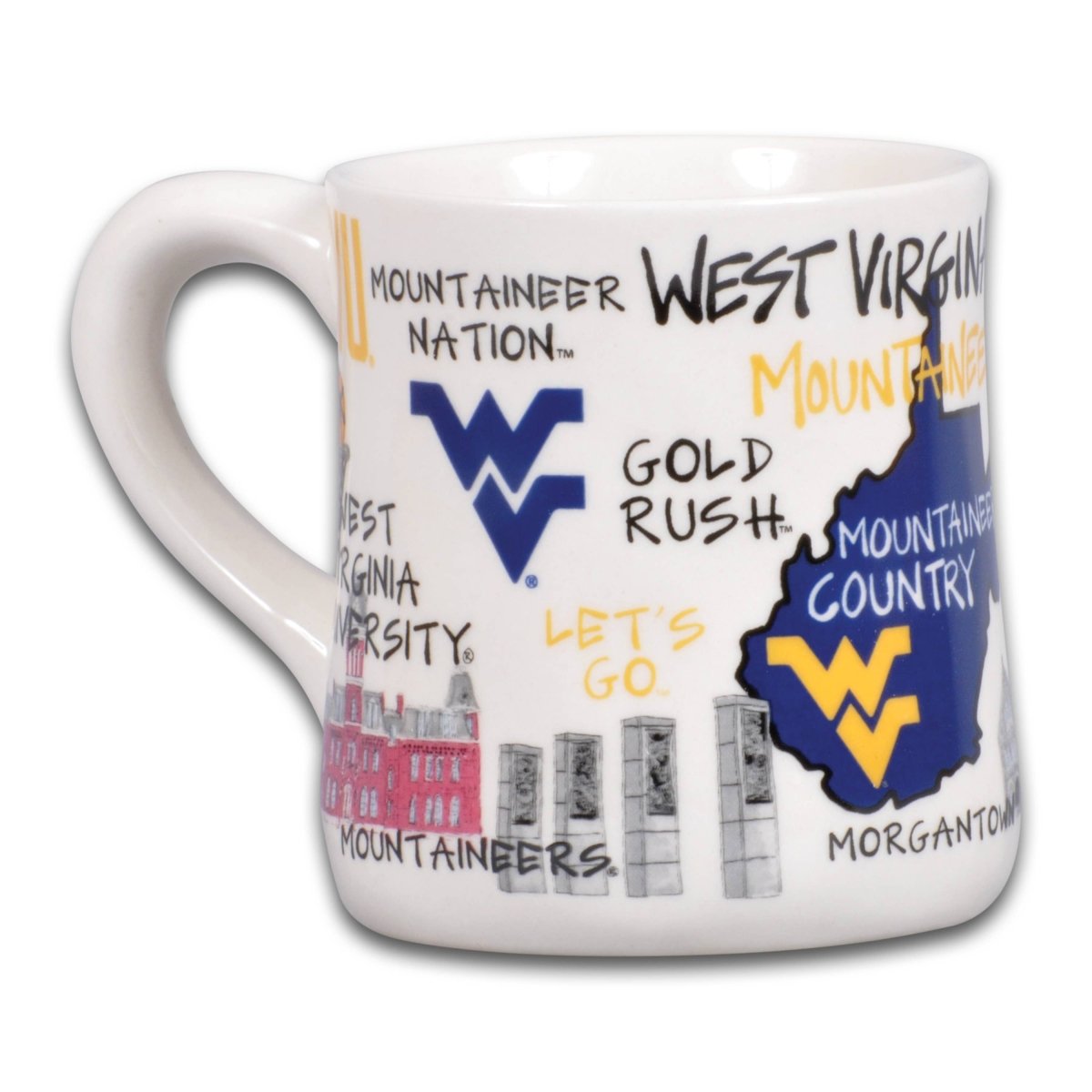 MAGNOLIA LANE West Virginia Icon Ceramic Mug (16 oz) | CeCe's Home & Gifts