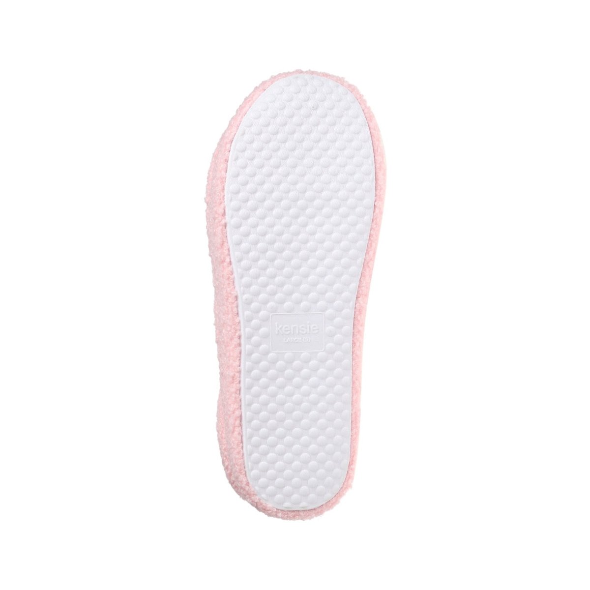 Kensie Women's Fluffy "Smiley Face" Slippers | CeCe's Home & Gifts