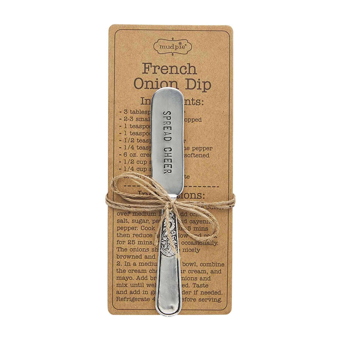 Mud Pie French Onion Dip Spreader