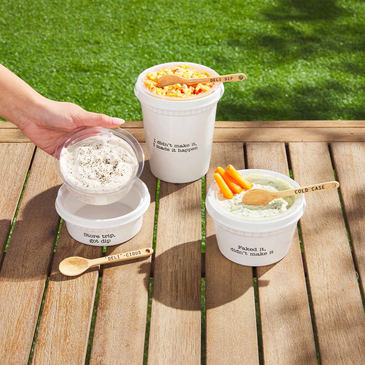 Mud Pie Store Bought Containers - 3 Sizes