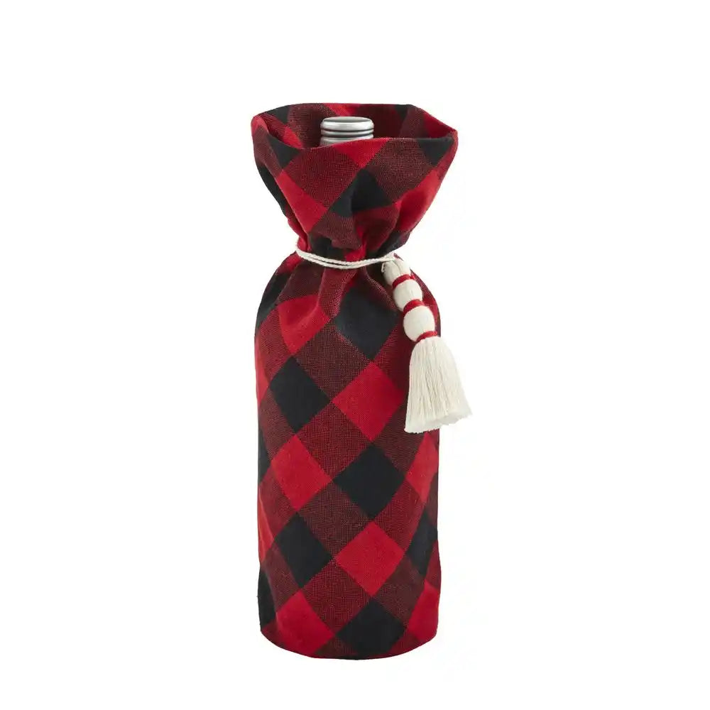 Mud Pie Christmas Wine Bag