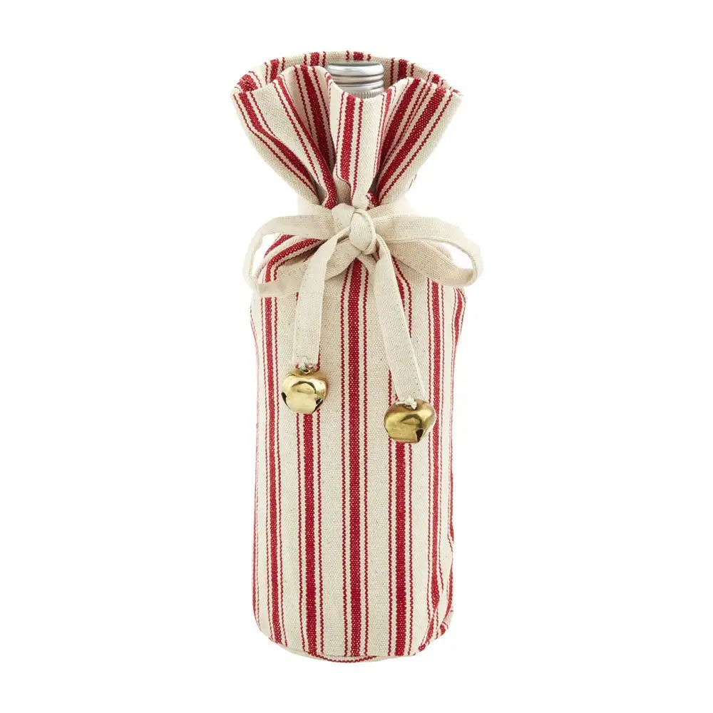 Mud Pie Christmas Wine Bag