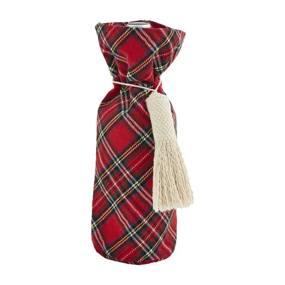 Mud Pie Christmas Wine Bag