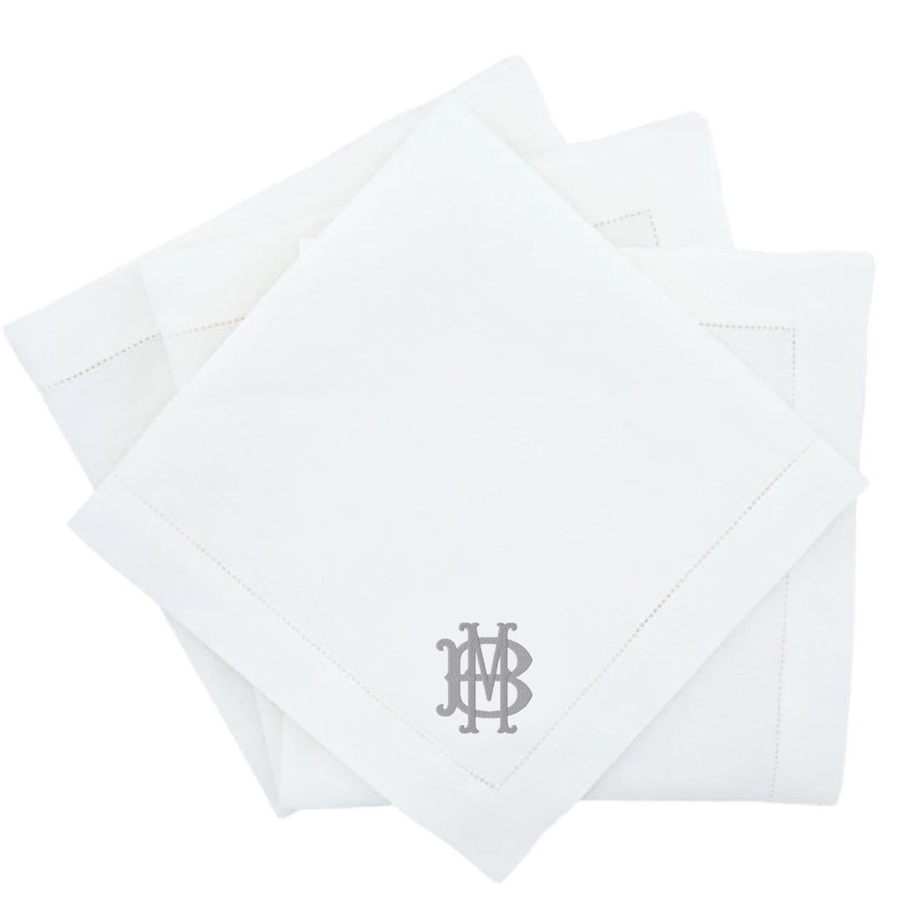 CeCe's Home & Gifts Barrett Monogrammed Linen Dinner Napkin | CeCe's Home & Gifts