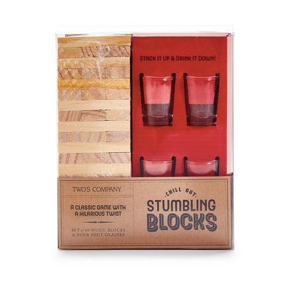 Two's Co Stumbling Blocks Game Set