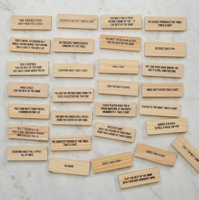 Two's Co Stumbling Blocks Game Set