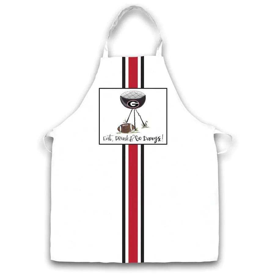 Georgia Bulldogs Eat, Drink & Go Team Apron - CeCe's Home & Gifts