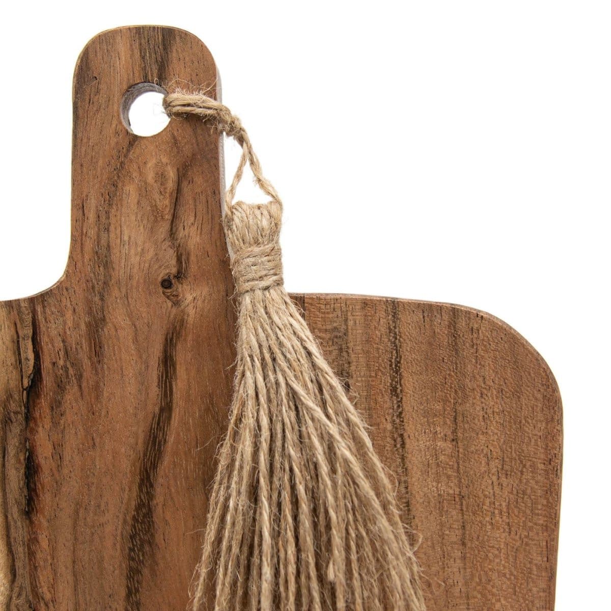 Lawson Small Acacia Wood and Black Marble Cutting Board - CeCe's Home & Gifts