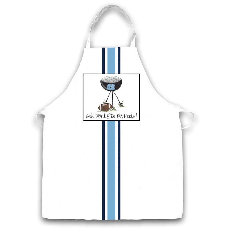 North Carolina Tar Heels Eat Drink & Go Team Apron - CeCe's Home & Gifts