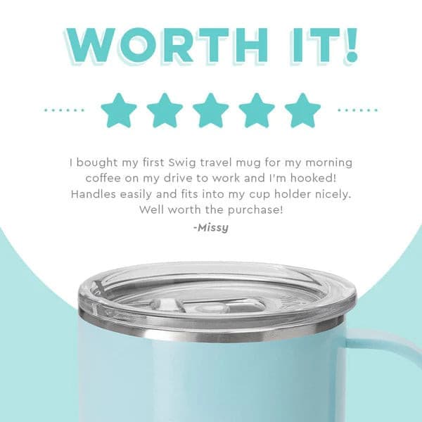 SWIG Life SWIG Shimmer of Aquamarine Bridal Mugs (18oz) | CeCe's Home & Gifts