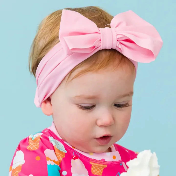 Bubblegum Pink Big Bow Headband