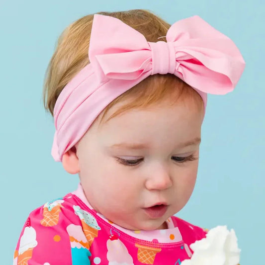 Bubblegum Pink Big Bow Headband