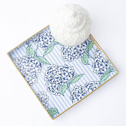 8 Oak Lane - Hydrangea Stem Square Tray