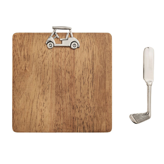 Mud Pie Golf Wood Board Sets