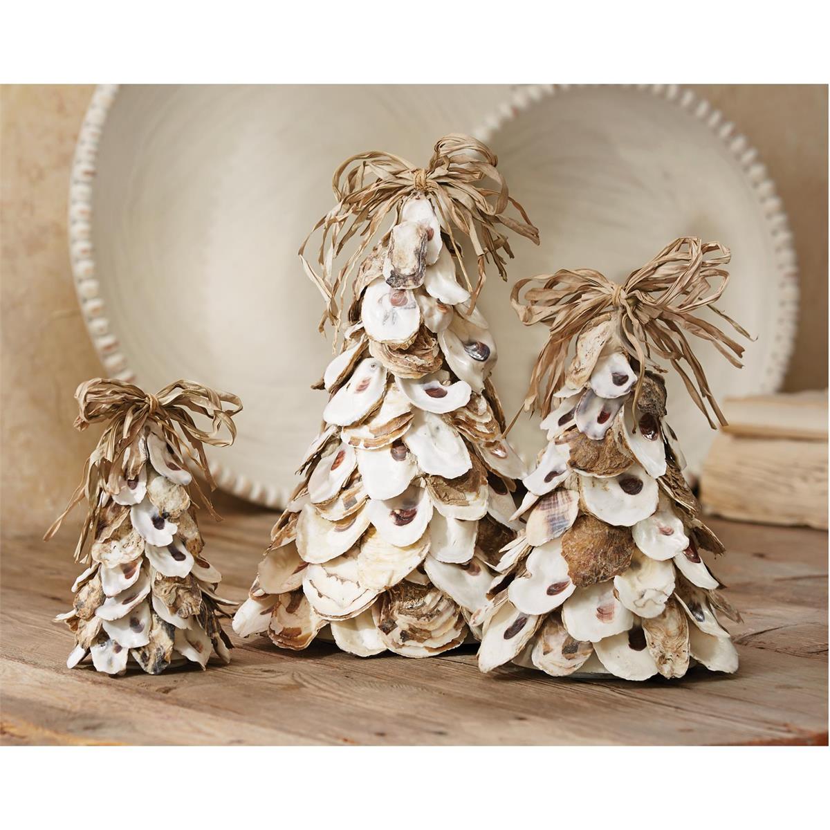 Mud Pie Oyster Shell Tree - 3 Sizes
