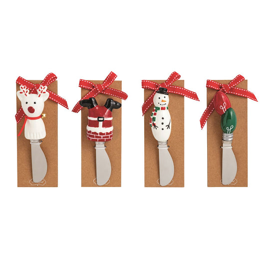 Mud Pie Circa Christmas Spreaders - 4 Styles