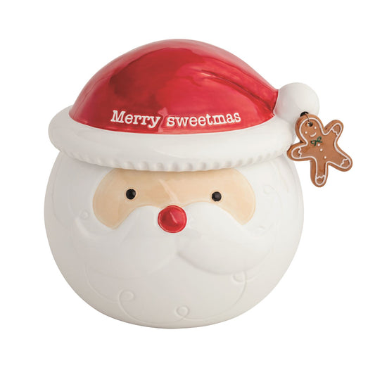 Mud Pie Musical Santa Cookie Jar
