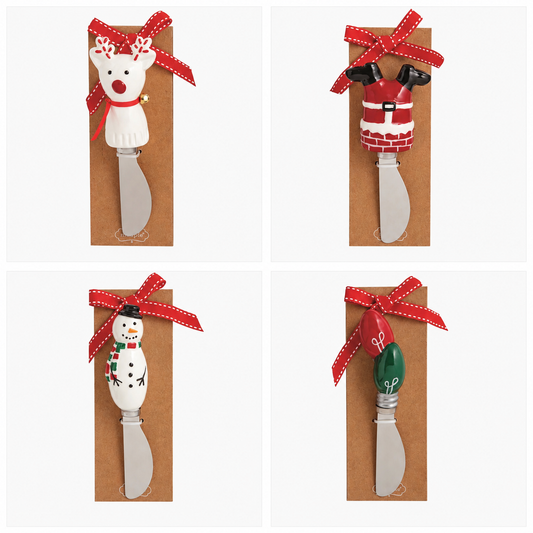 Mud Pie Circa Christmas Spreaders - 4 Styles