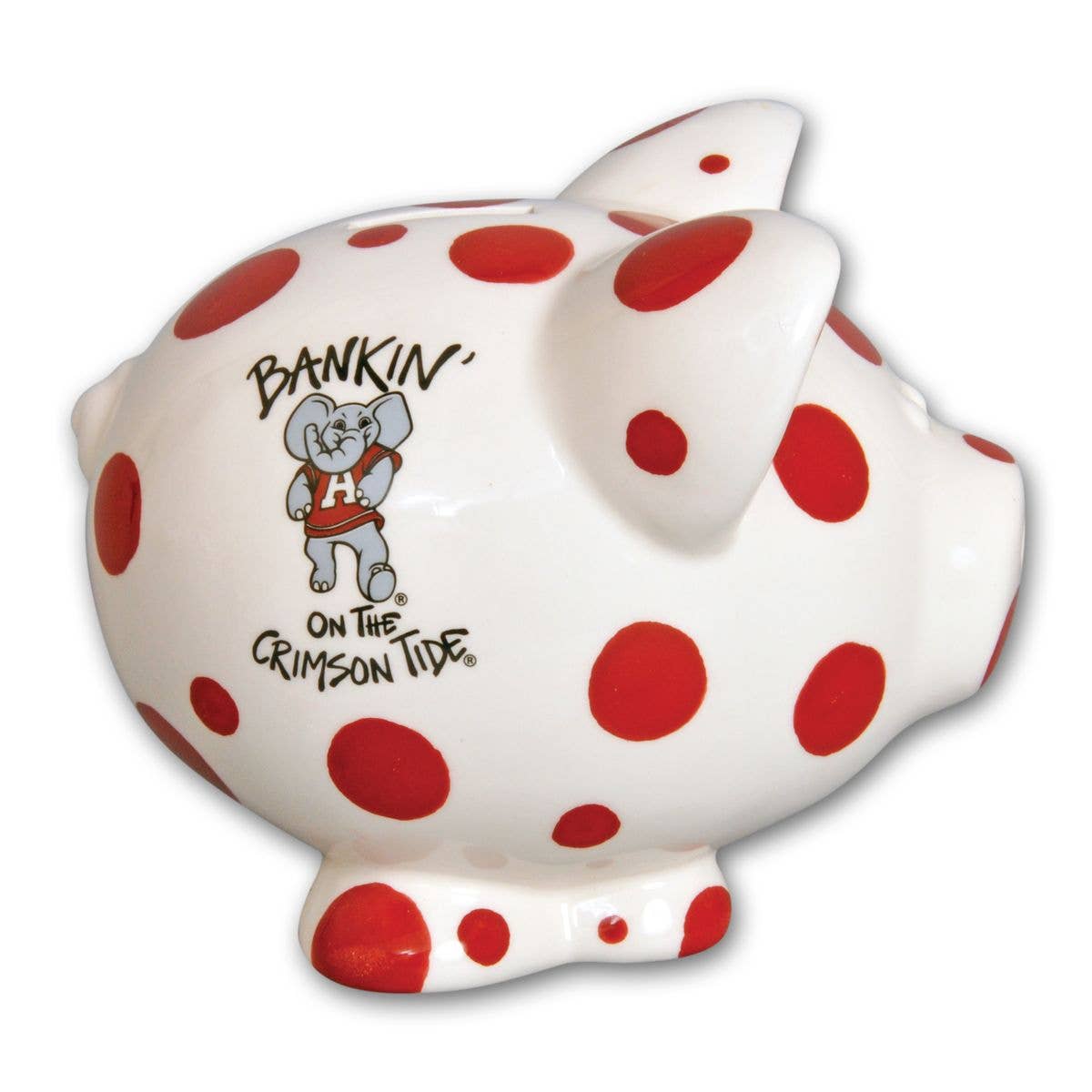 University of Alabama Ceramic Piggy Bank
