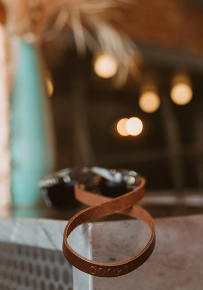 Genuine Leather Sunglass Strap