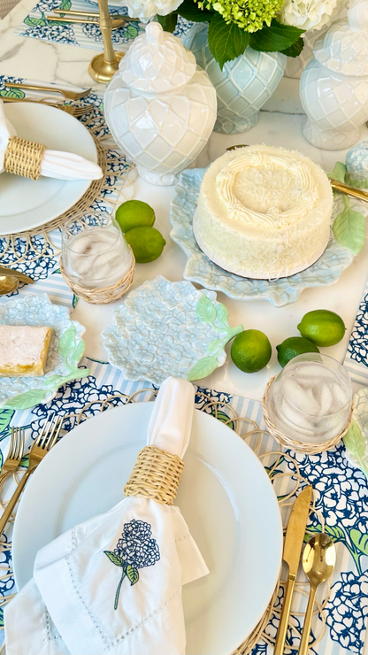 8 Oak Lane 8 Oak Lane - Hydrangea Serving Platter | CeCe's Home & Gifts