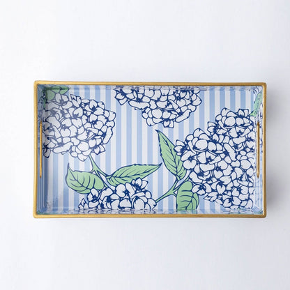 8 Oak Lane 8 Oak Lane - Hydrangea Stem Vanity Tray | CeCe's Home & Gifts