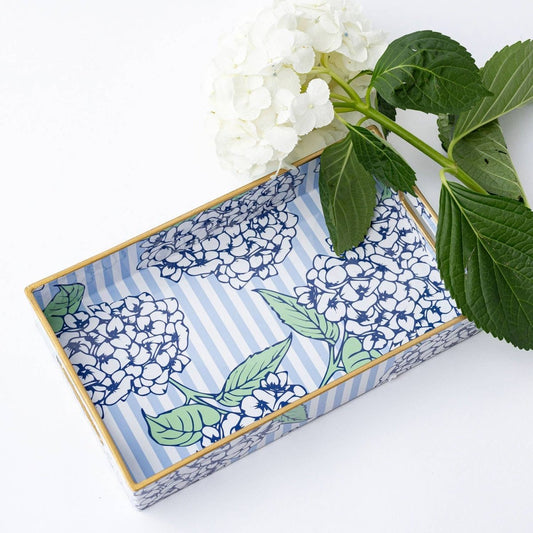 8 Oak Lane 8 Oak Lane - Hydrangea Stem Vanity Tray | CeCe's Home & Gifts