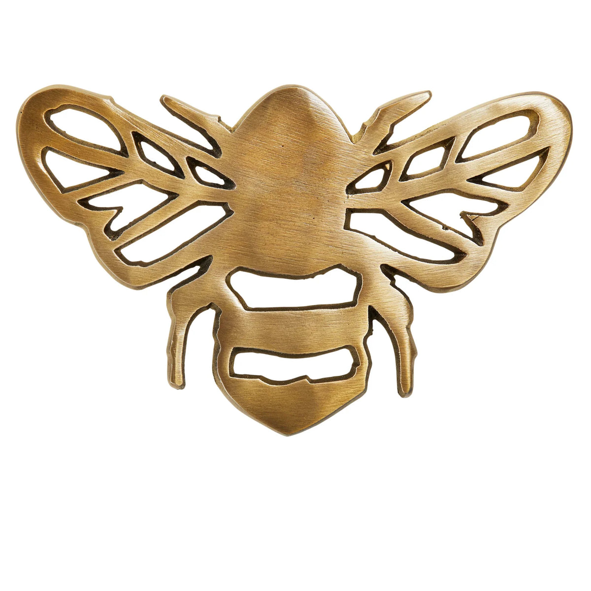 Gold Brass Bee Trivet