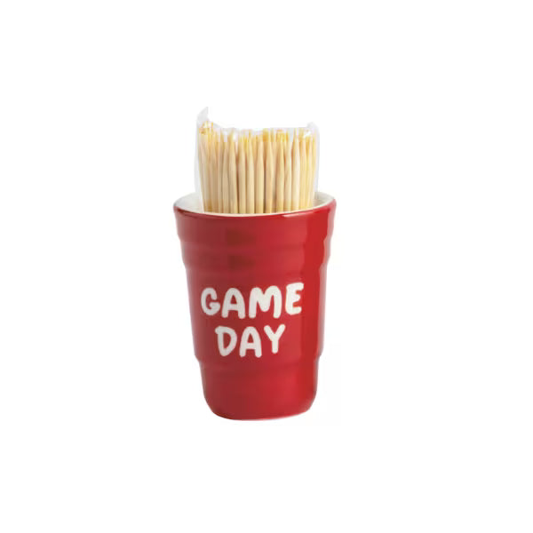 Mud Pie Tailgate Toothpick Caddy - 4 Styles