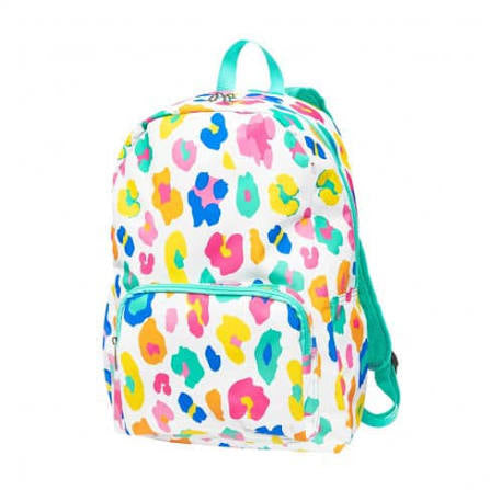 Viv & Lou Fun Leopard Nylon Backpack