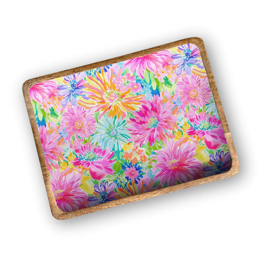 My Casita Bright Floral Decorative Tray